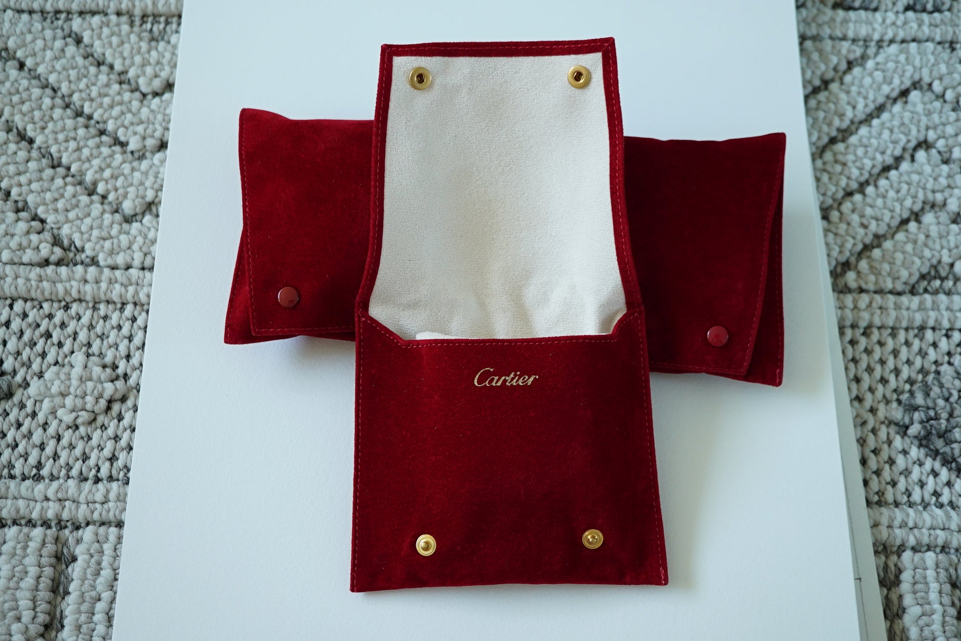 Cartier travel/service pouch