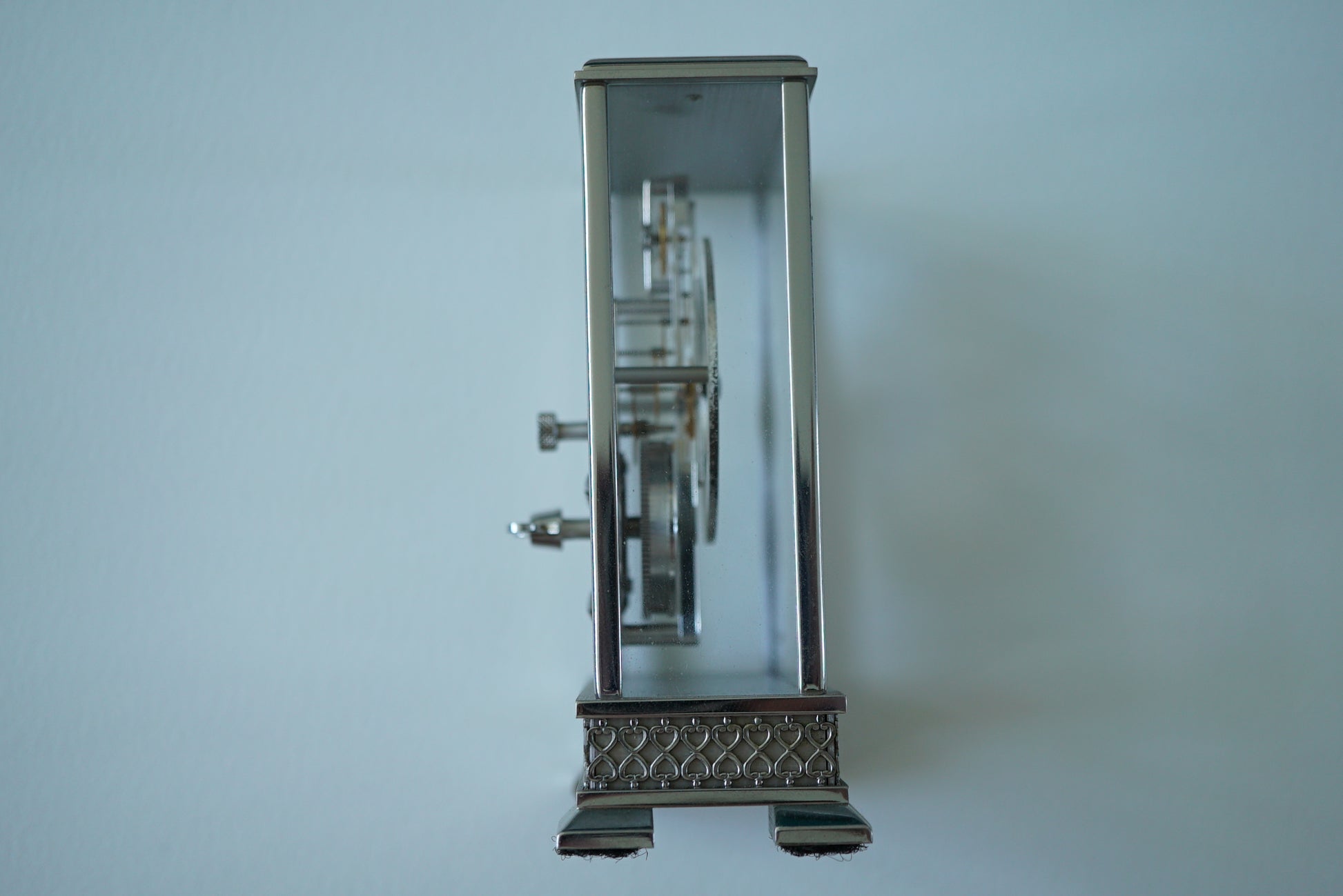 Jaeger-LeCoultre Golden Bridge Skeleton Table Clock