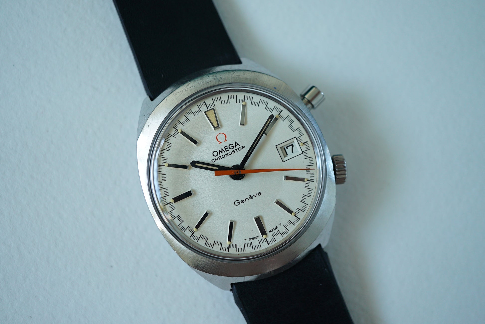 Omega Chronostop Geneve date ref 146.009 from 1969