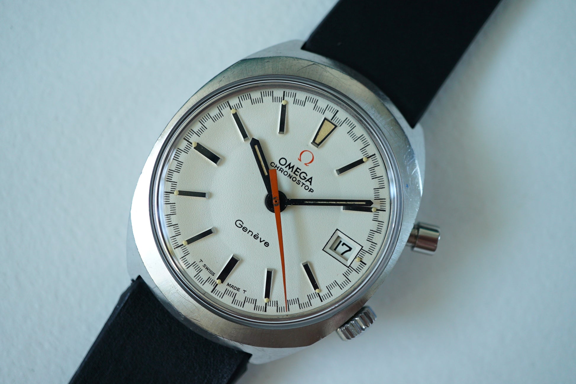 Omega Chronostop Geneve date ref 146.009 from 1969