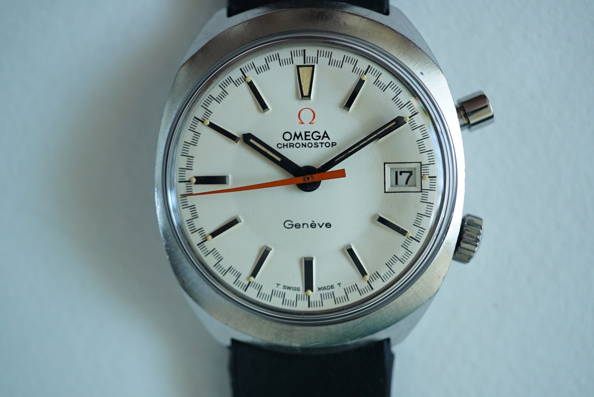 Omega Chronostop Geneve date ref 146.009 from 1969