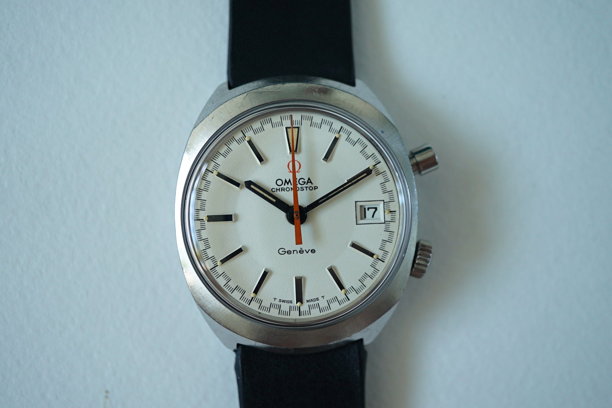 Omega Chronostop Geneve date ref 146.009 from 1969