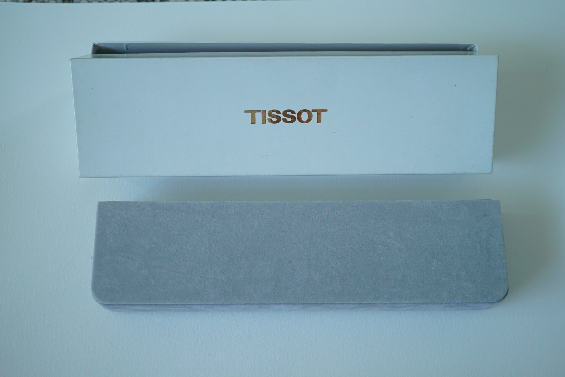 Tissot box set grey