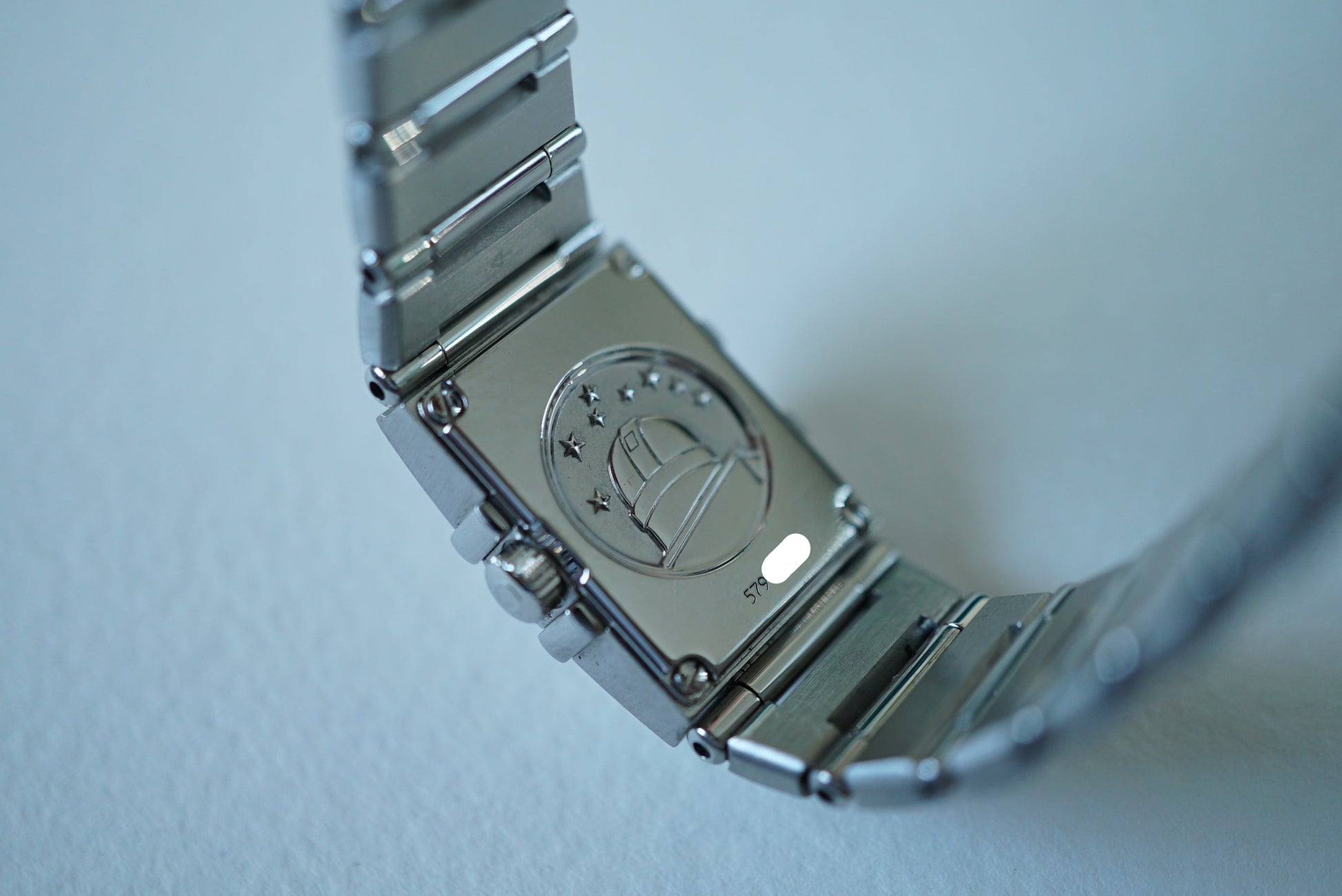 Omega Constellation Quadra Ladies Pink MOP Dial from 1998