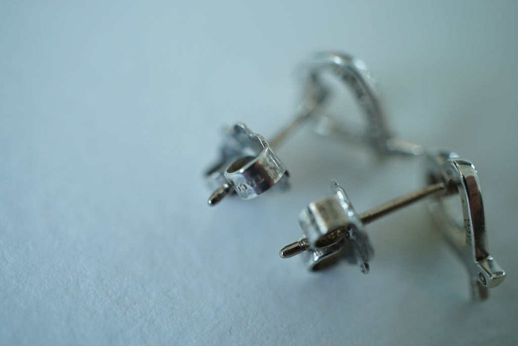 Tiffany & Co Loving Heart 925 sterling silver Paloma Picasso Earrings