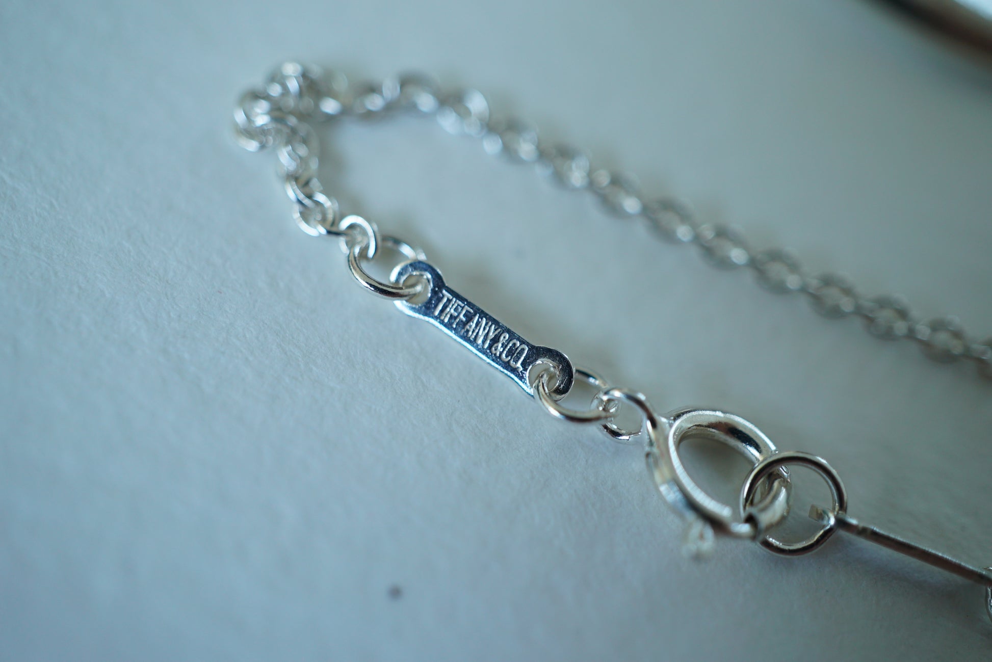 Tiffany & Co Open Heart Medium 925 sterling silver Elsa Peretti necklace