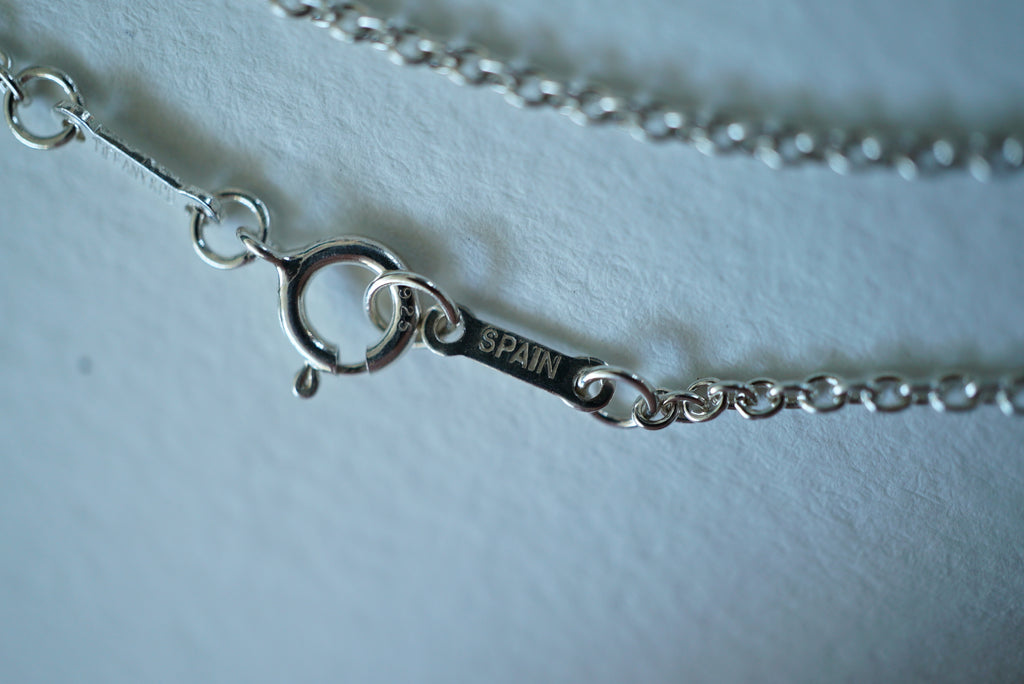 Tiffany & Co Open Heart Medium 925 sterling silver Elsa Peretti necklace