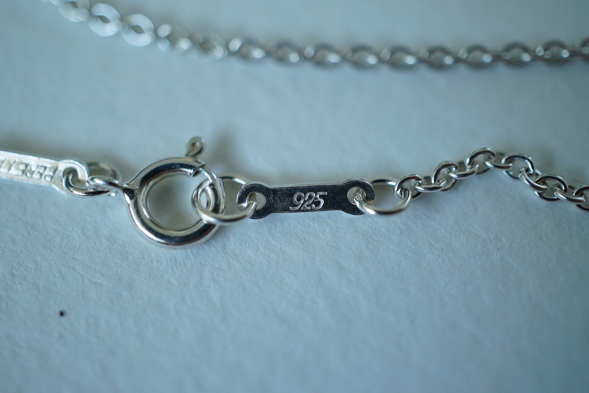 Tiffany & Co Open Heart Medium 925 sterling silver Elsa Peretti necklace