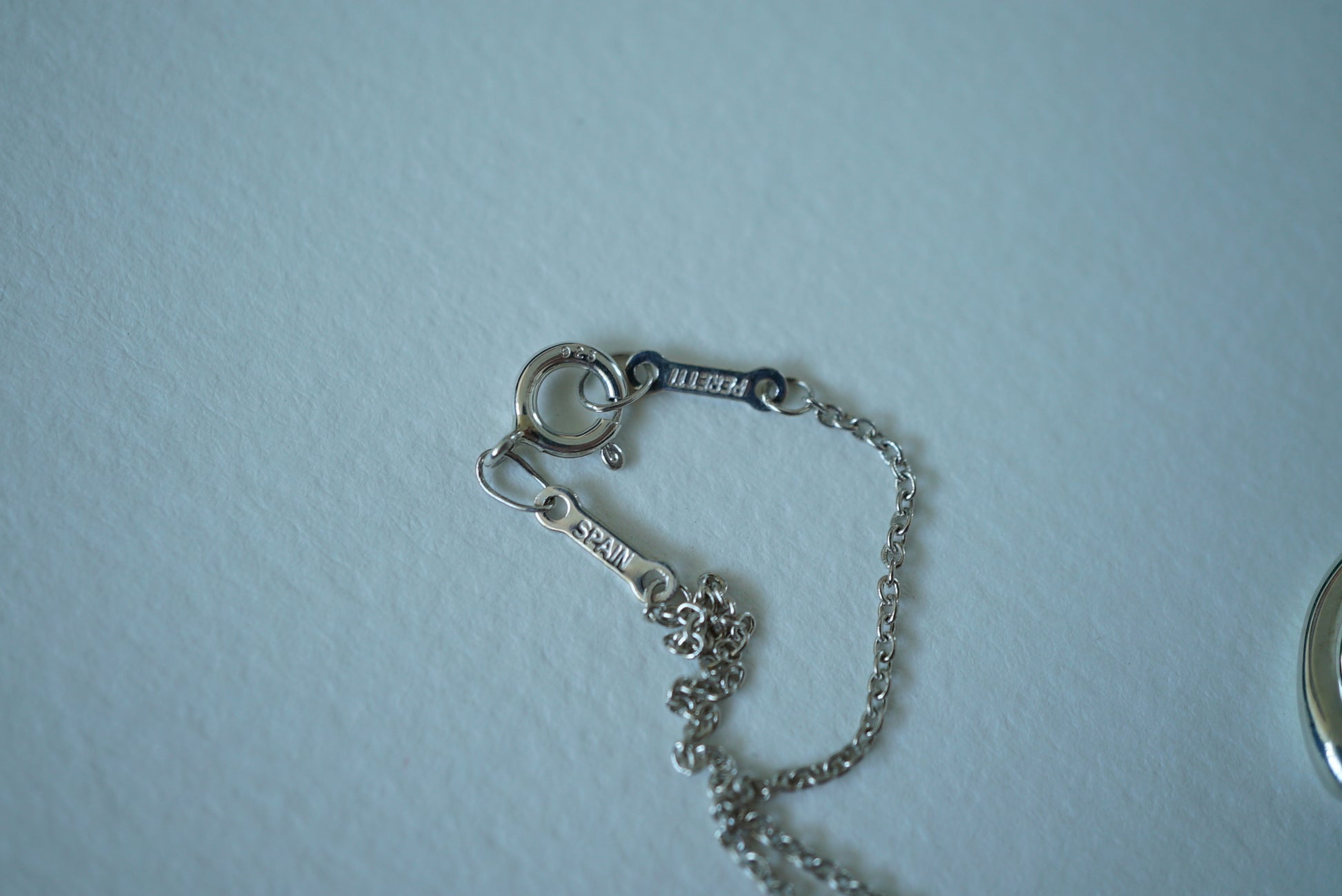 Tiffany & Co Open Heart Small 925 sterling silver Elsa Peretti necklace