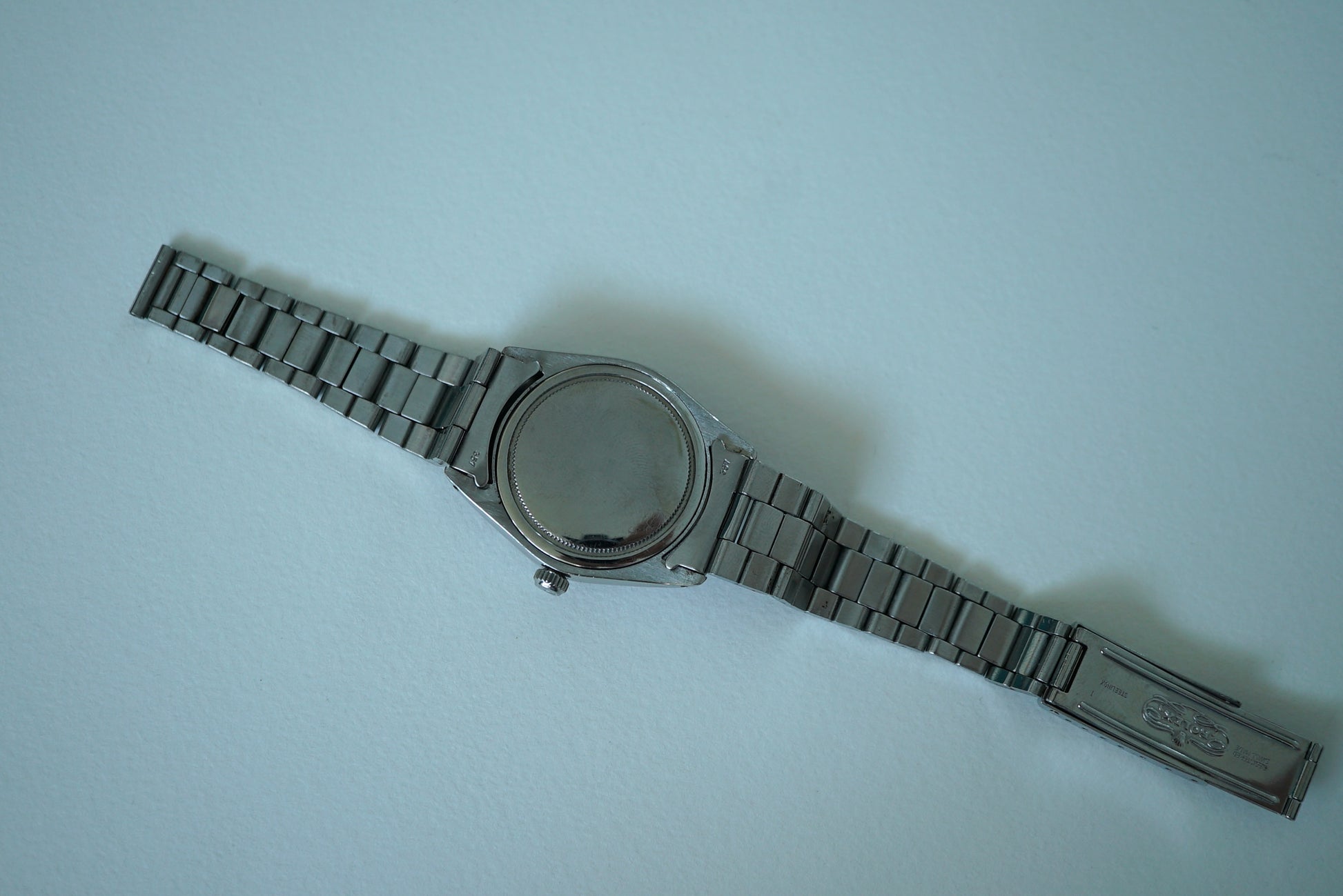 Rolex Oysterdate ref 6694 from 1972 - Matte Black Dial