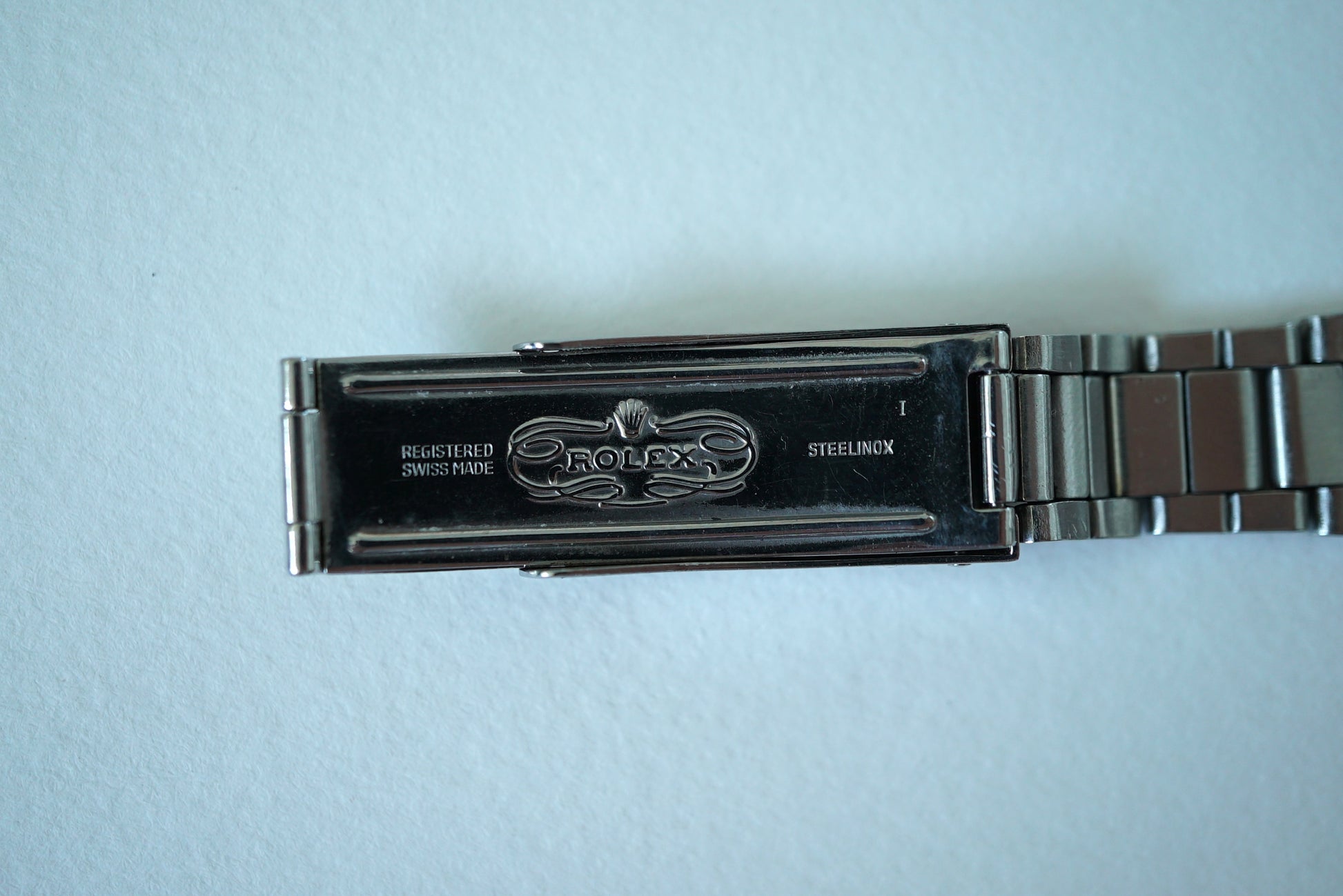 Rolex Oysterdate ref 6694 from 1972 - Matte Black Dial