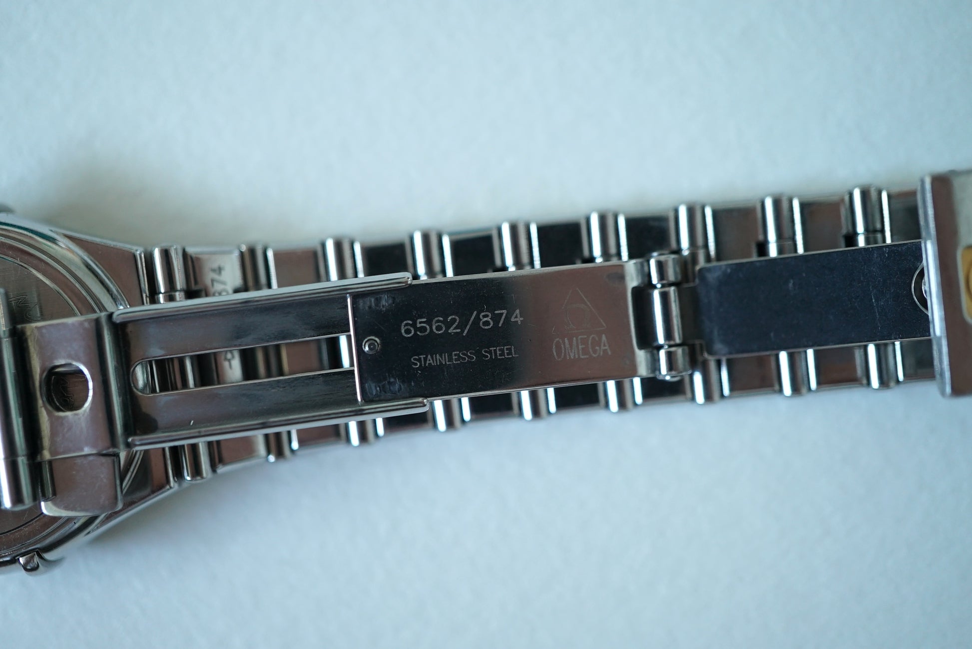 Omega Constellation Manhattan My Choice Ladies Grey Sunburst Dial ref 1571.51 from 1998