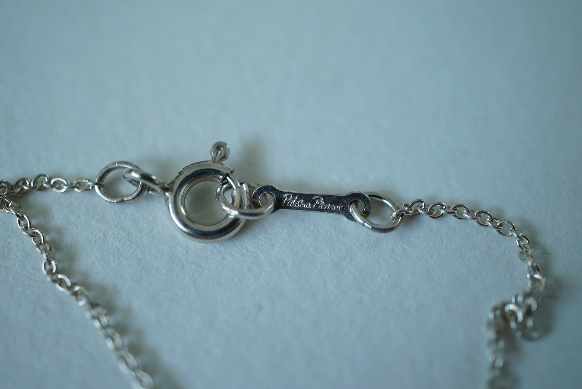 Tiffany & Co Loving Heart 925 sterling silver Paloma Picasso necklace