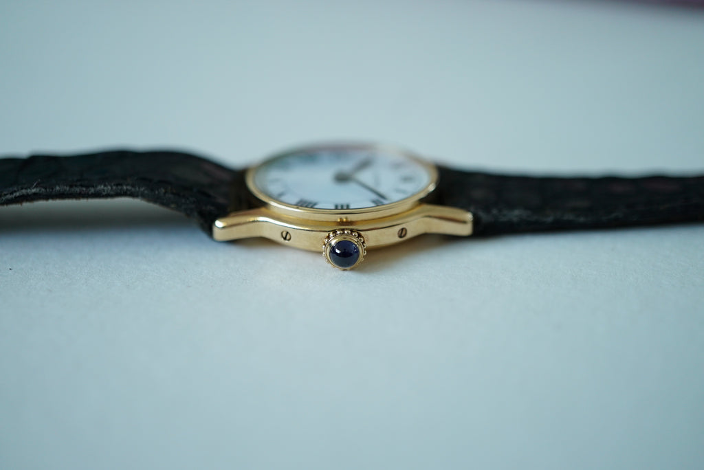 Cartier Riviera PM 78248 - 18k Gold Ladies Watch from 1977 - w Box
