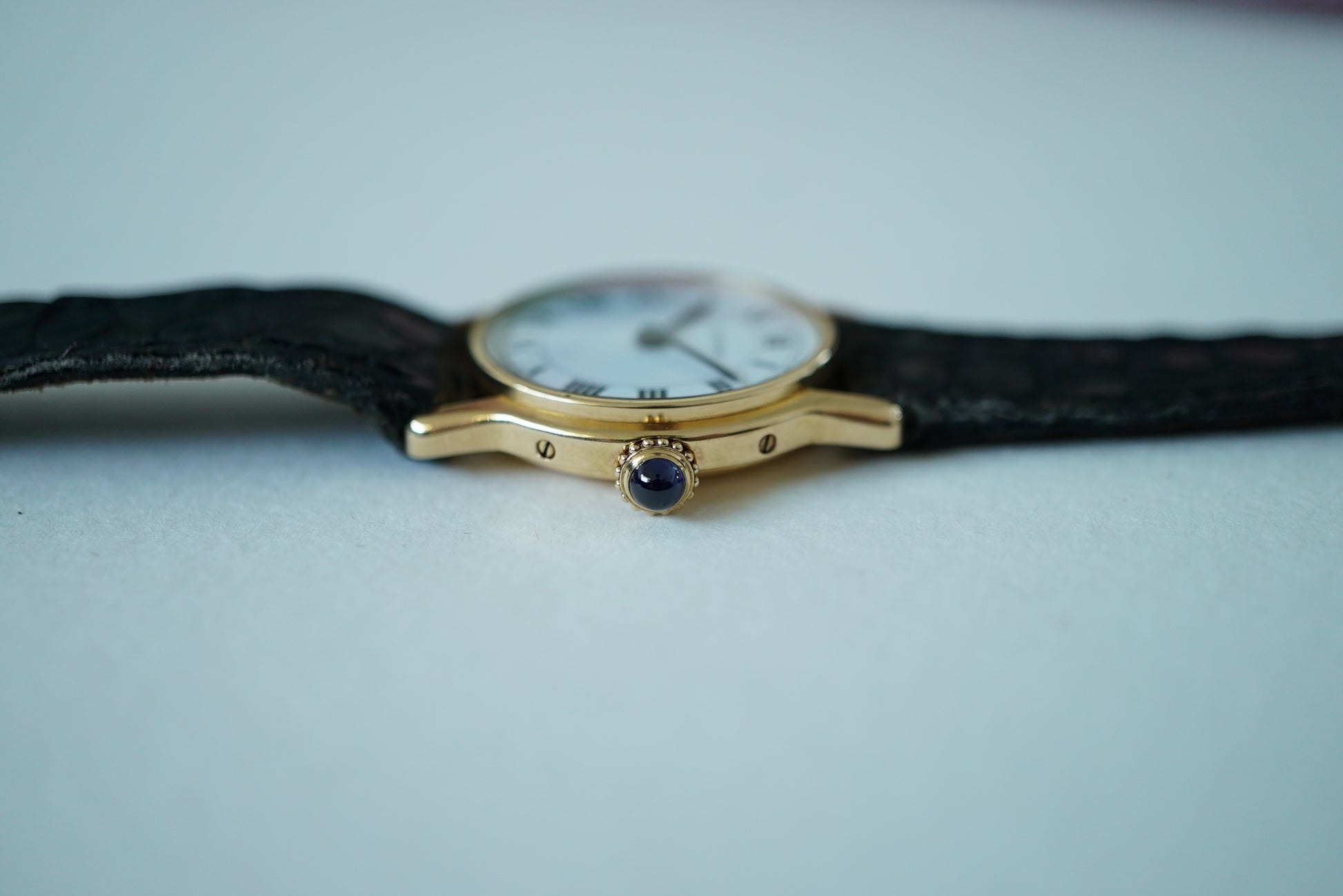 Cartier Riviera PM 78248 - 18k Gold Ladies Watch from 1977 - w Box