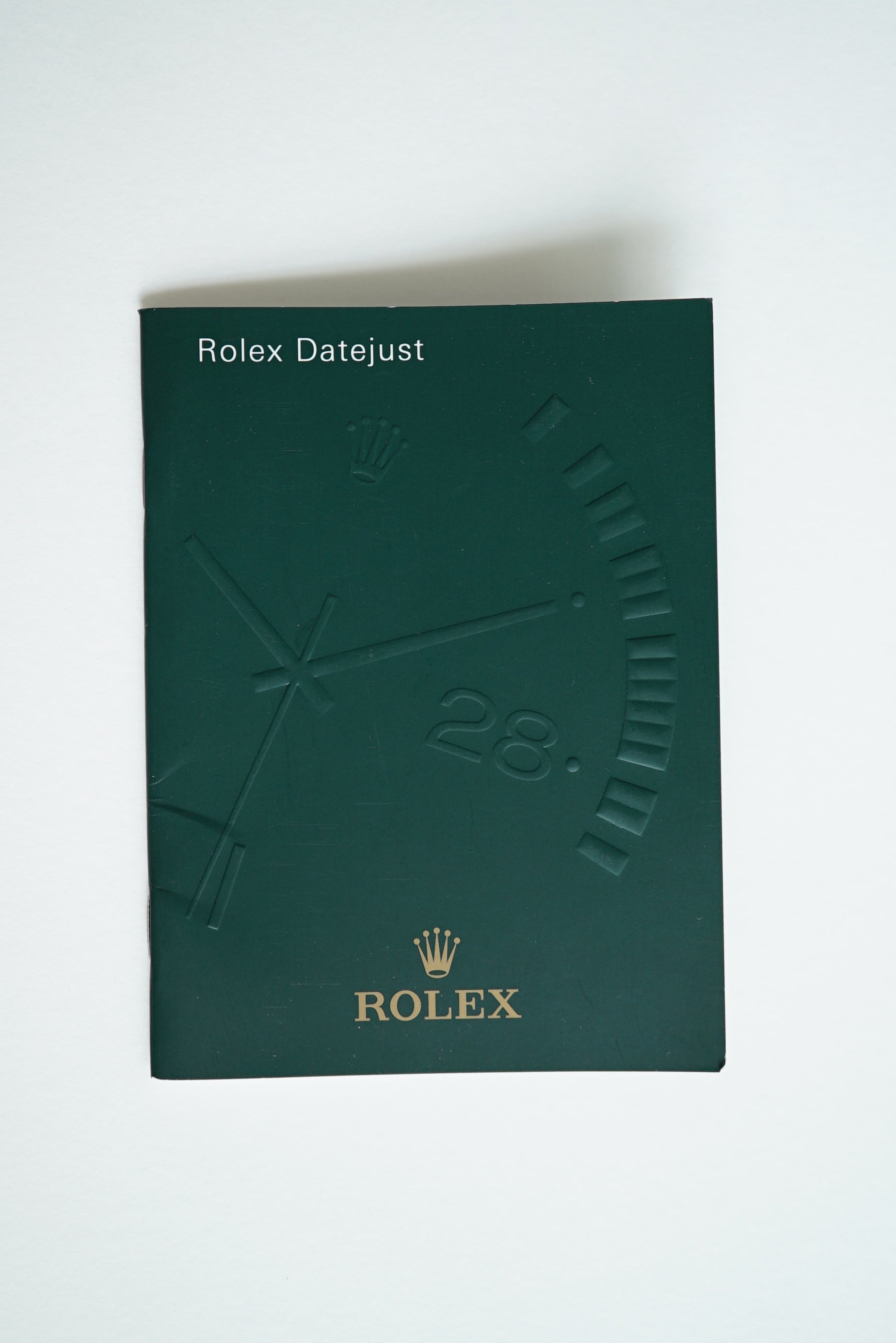 Rolex Datejust Booklet from 2005 - German