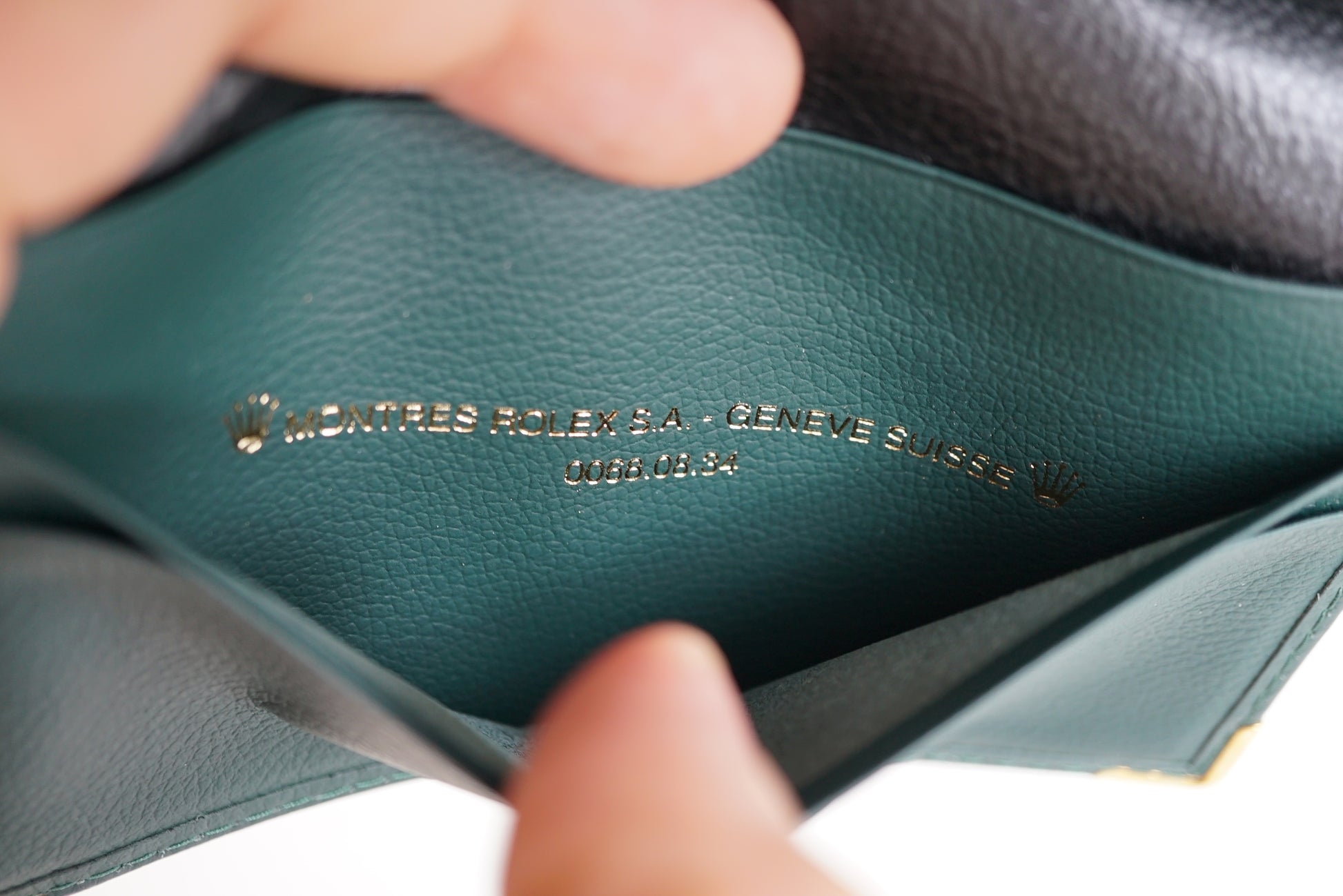 Rolex Passport Wallet card holder 0066.08.34