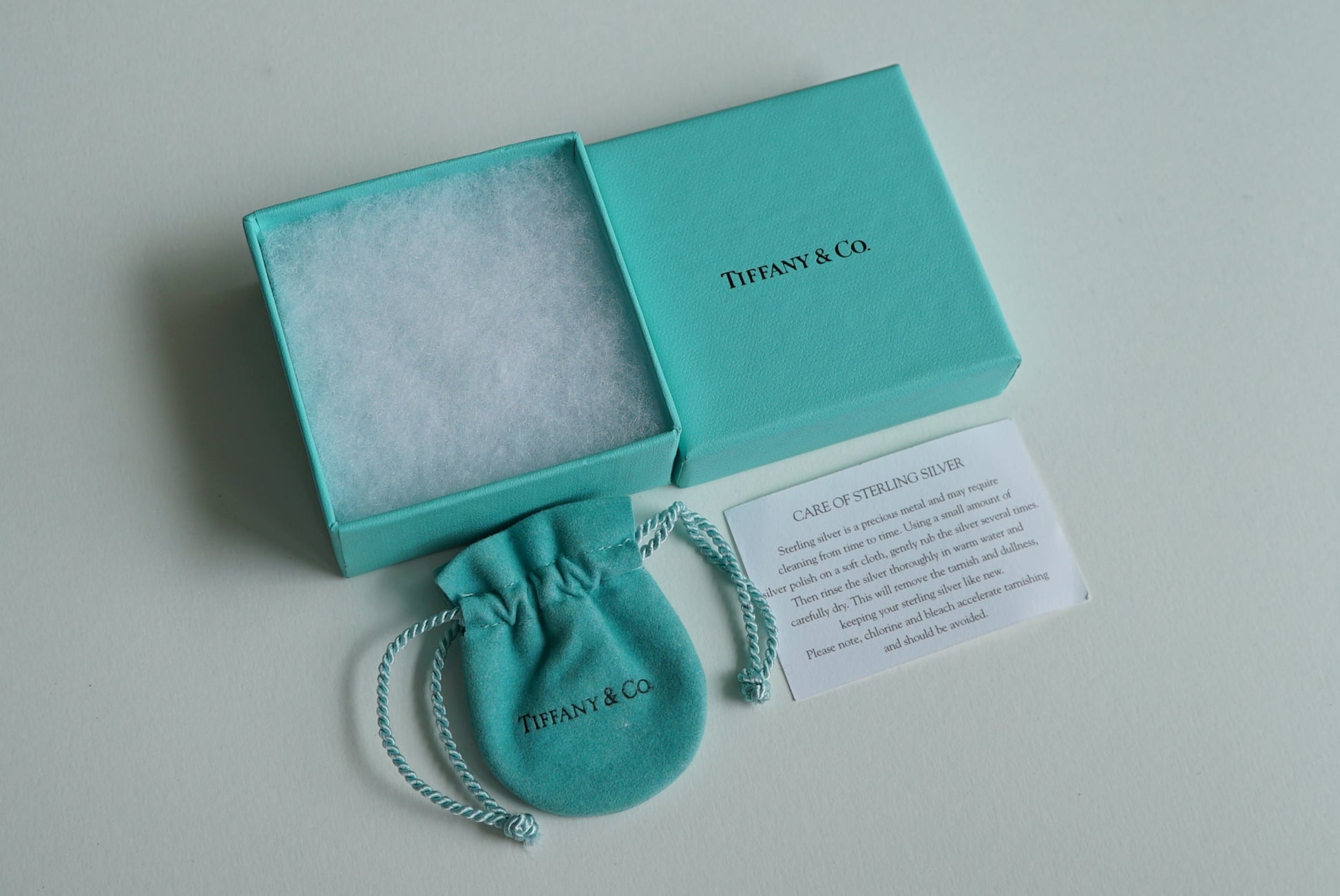 Tiffany & Co newer Box Set with Pouch