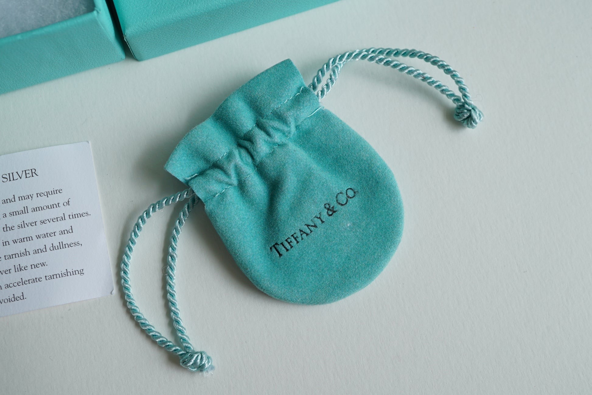 Tiffany & Co newer Box Set with Pouch