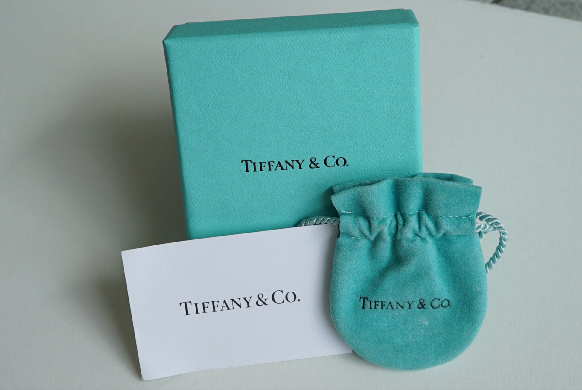 Tiffany & Co newer Box Set with Pouch