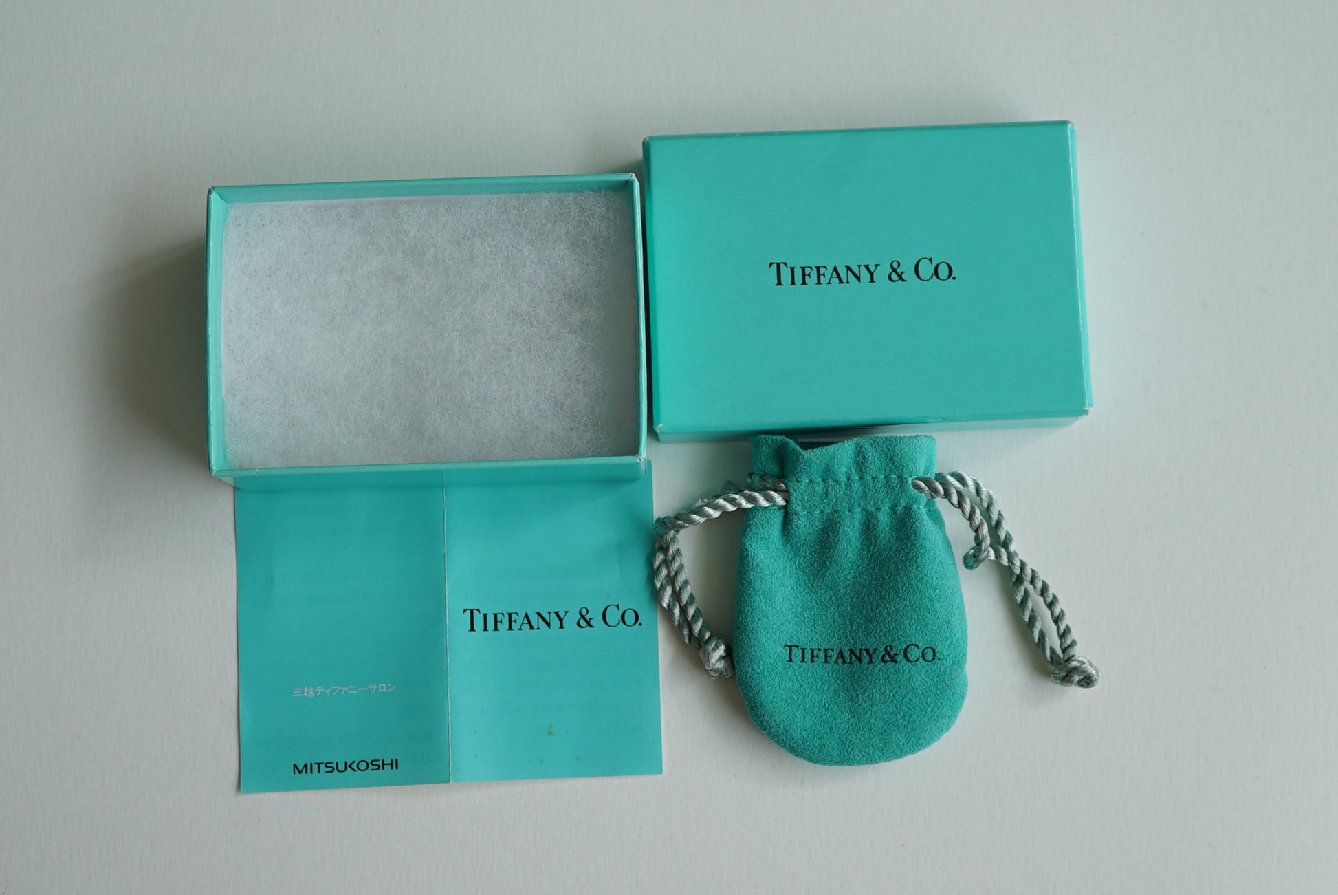 Tiffany & Co Vintage Box Set with Pouch