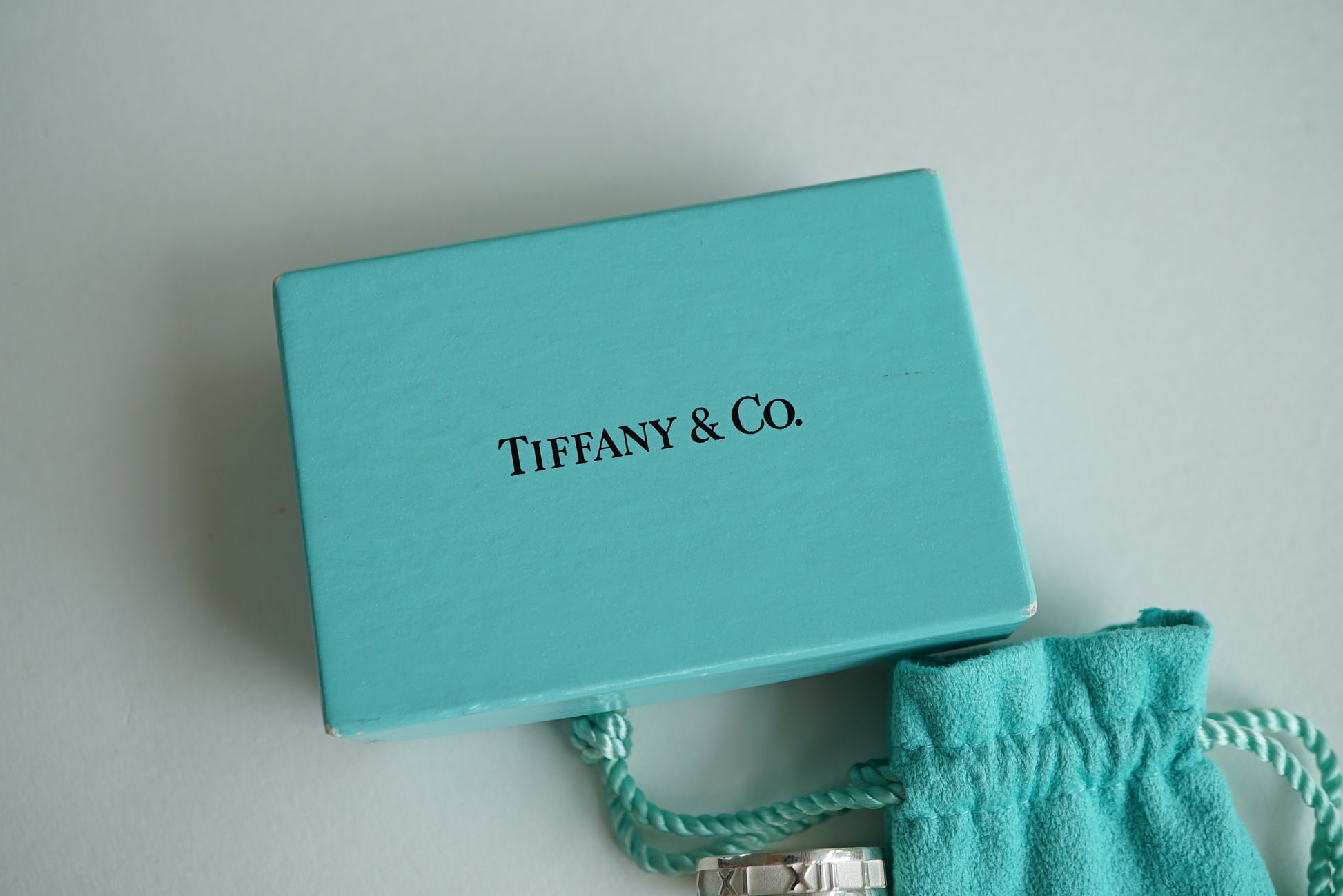 Tiffany & Co Atlas Ring - size EU 58 / USA 8,5