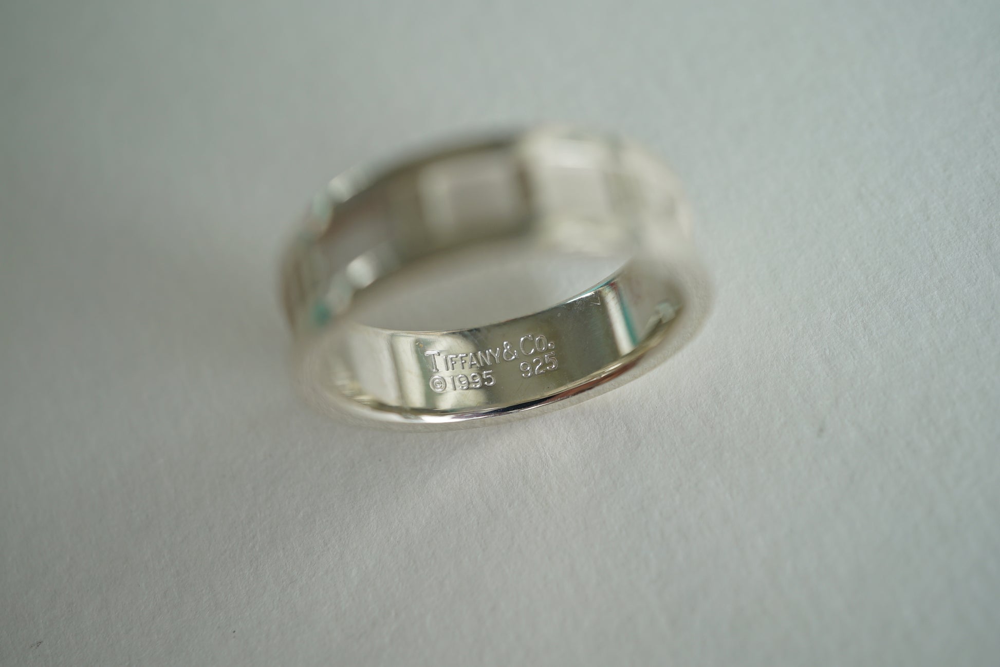 Tiffany & Co Atlas Ring - size EU 58 / USA 8,5