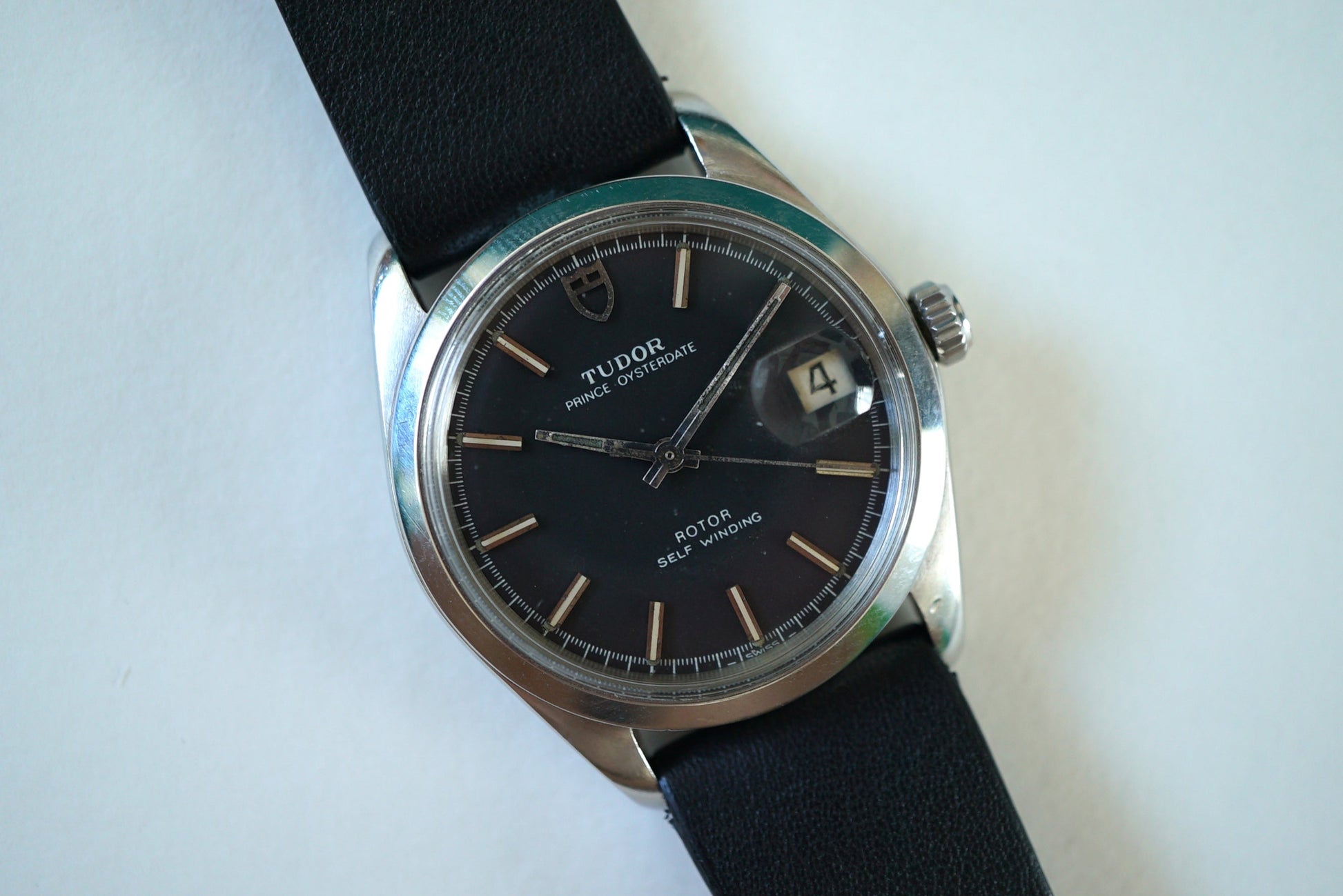 Tudor Prince Oysterdate ref 90500 Black Dial from 1979