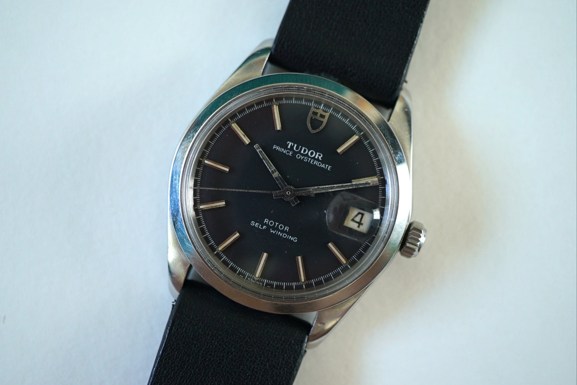 Tudor Prince Oysterdate ref 90500 Black Dial from 1979