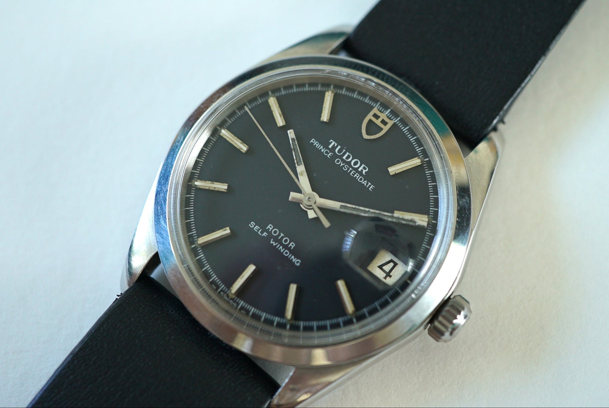 Tudor Prince Oysterdate ref 90500 Black Dial from 1979