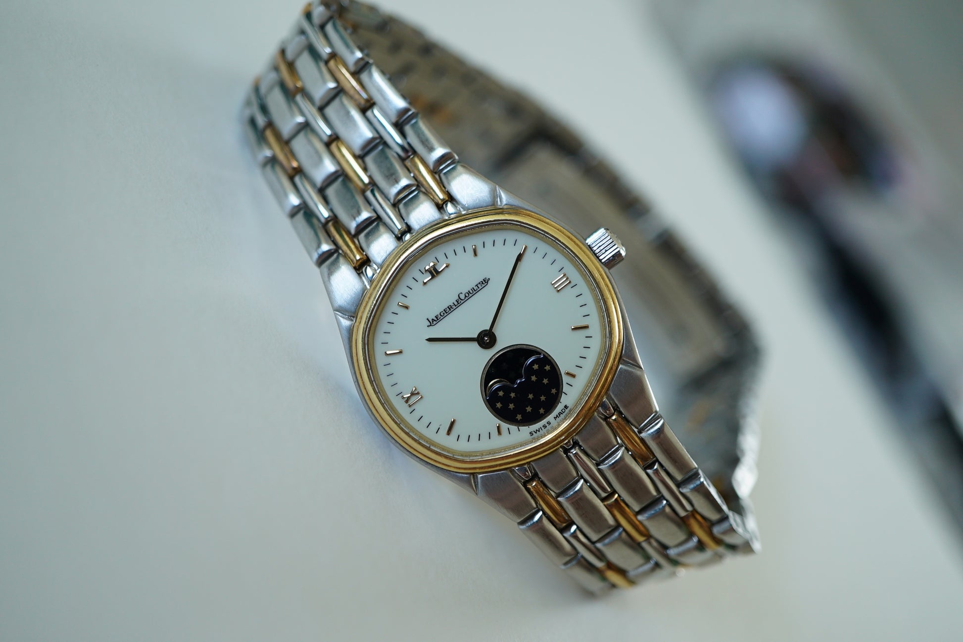 Jaeger-LeCoultre Albatros Ladies Moonphase ref 146.312.5 from 1990's