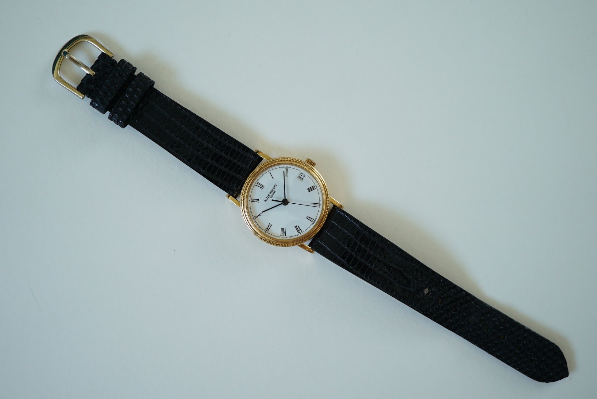 Patek Philippe Calatrava automatic ref 3802 from 1988/1989 - Extract from Archives