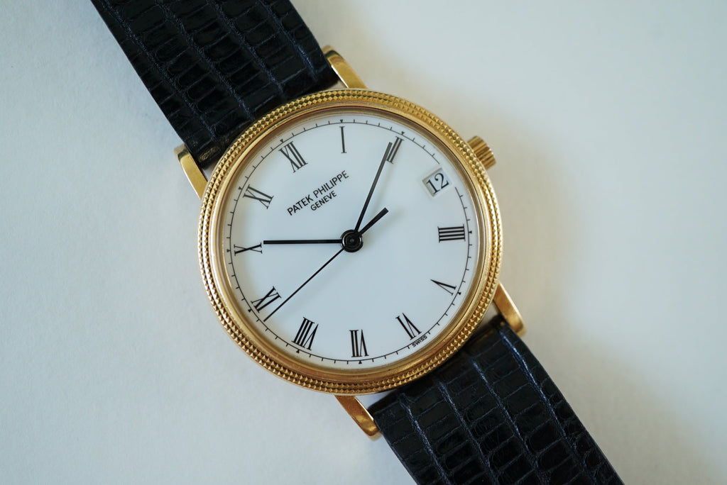 Patek Philippe Calatrava automatic ref 3802 from 1988/1989 - Extract from Archives