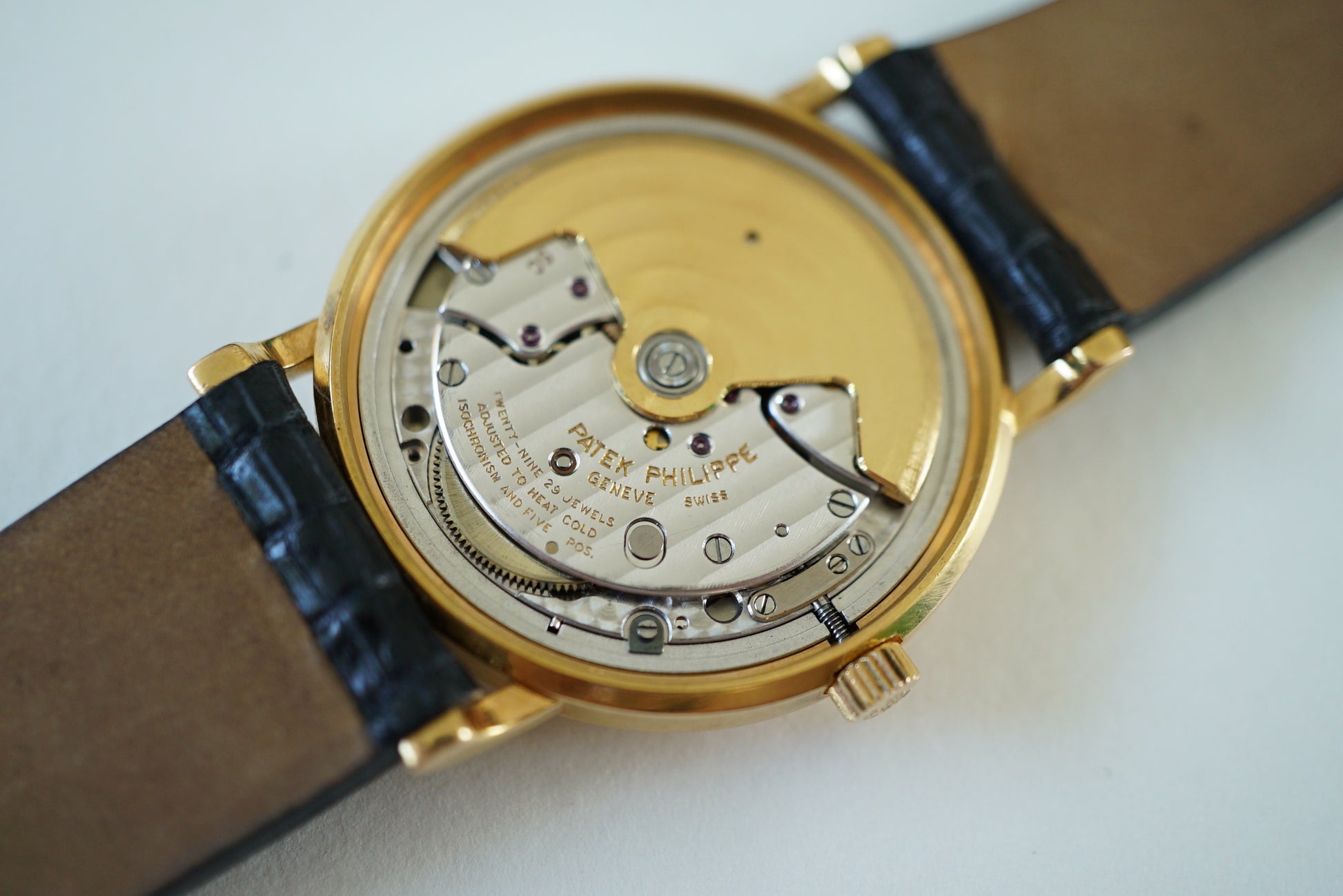 Patek Philippe Calatrava automatic ref 3802 from 1988/1989 - Extract from Archives