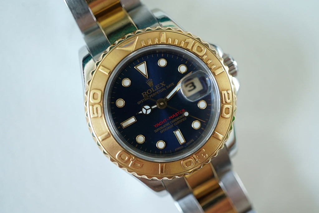 Rolex Yacht-Master Ladies ref 169623 from 2002 - Blue Dial