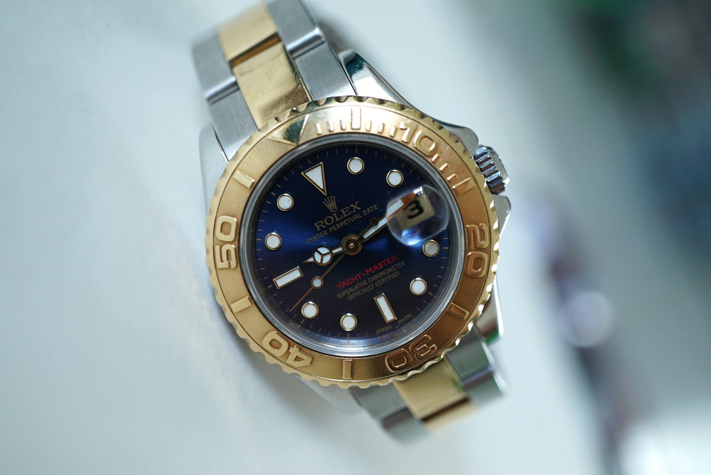 Rolex Yacht-Master Ladies ref 169623 from 2002 - Blue Dial