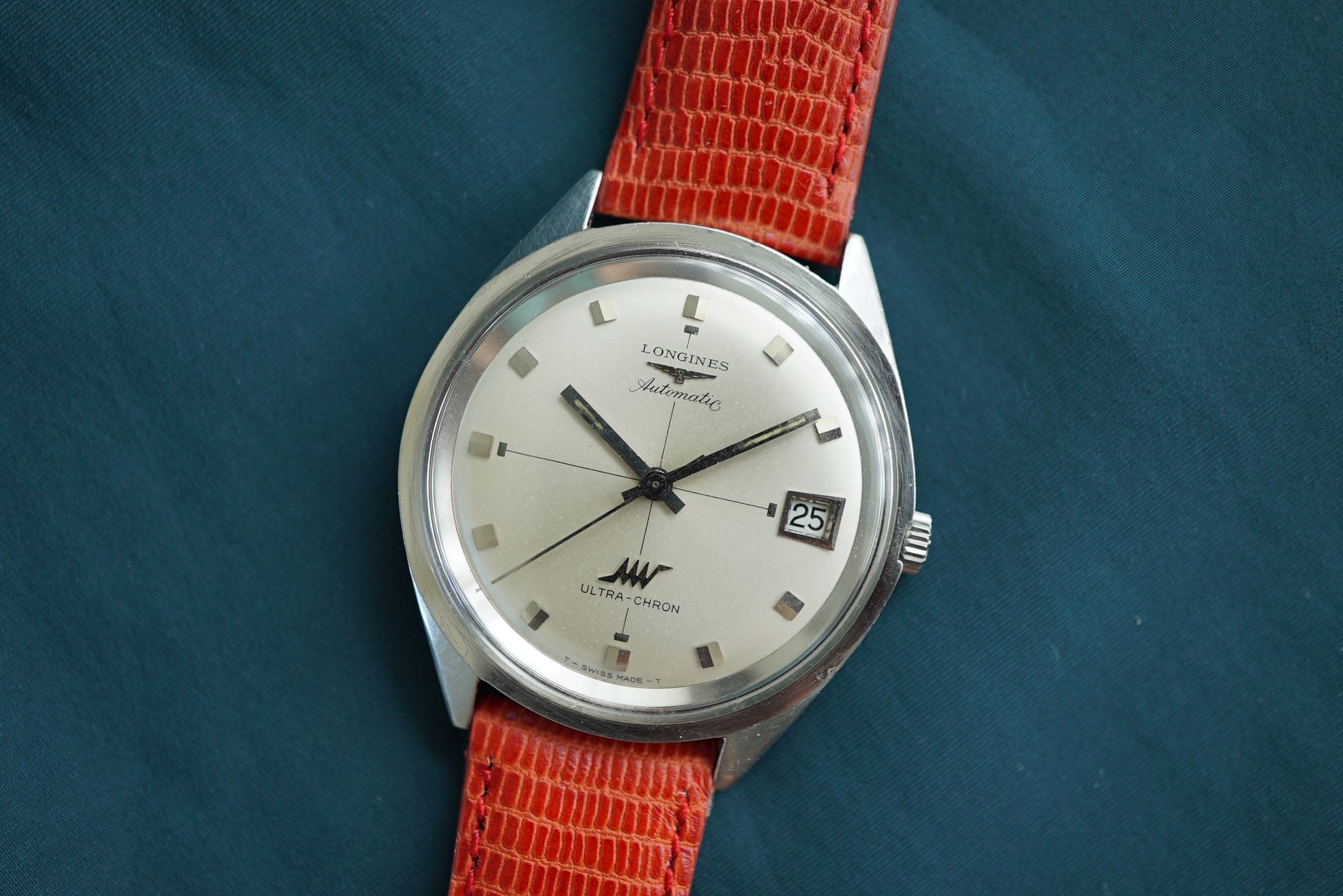 Longines Ultra-Chron Automatic date ref 7951 from 1969 - extract from archives