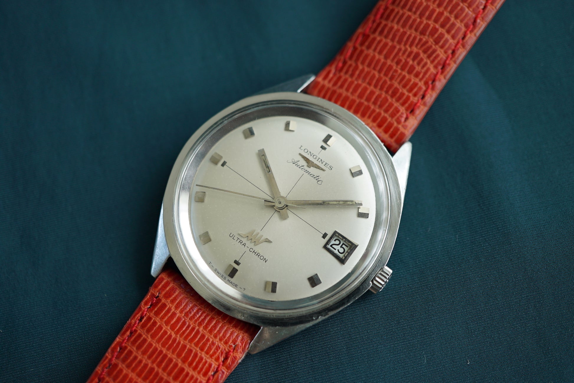 Longines Ultra-Chron Automatic date ref 7951 from 1969 - extract from archives