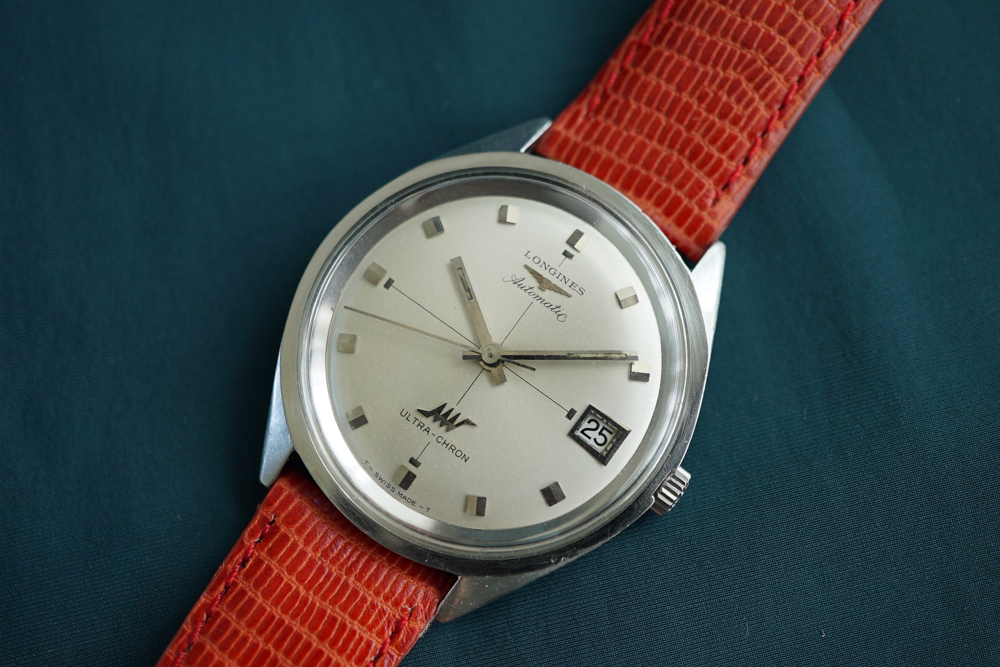Longines Ultra-Chron Automatic date ref 7951 from 1969 - extract from archives