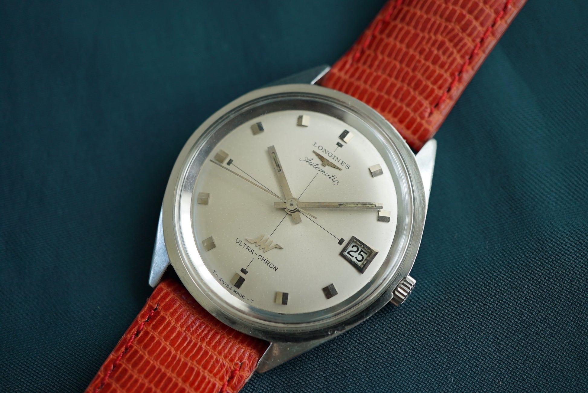 Longines Ultra-Chron Automatic date ref 7951 from 1969 - extract from archives