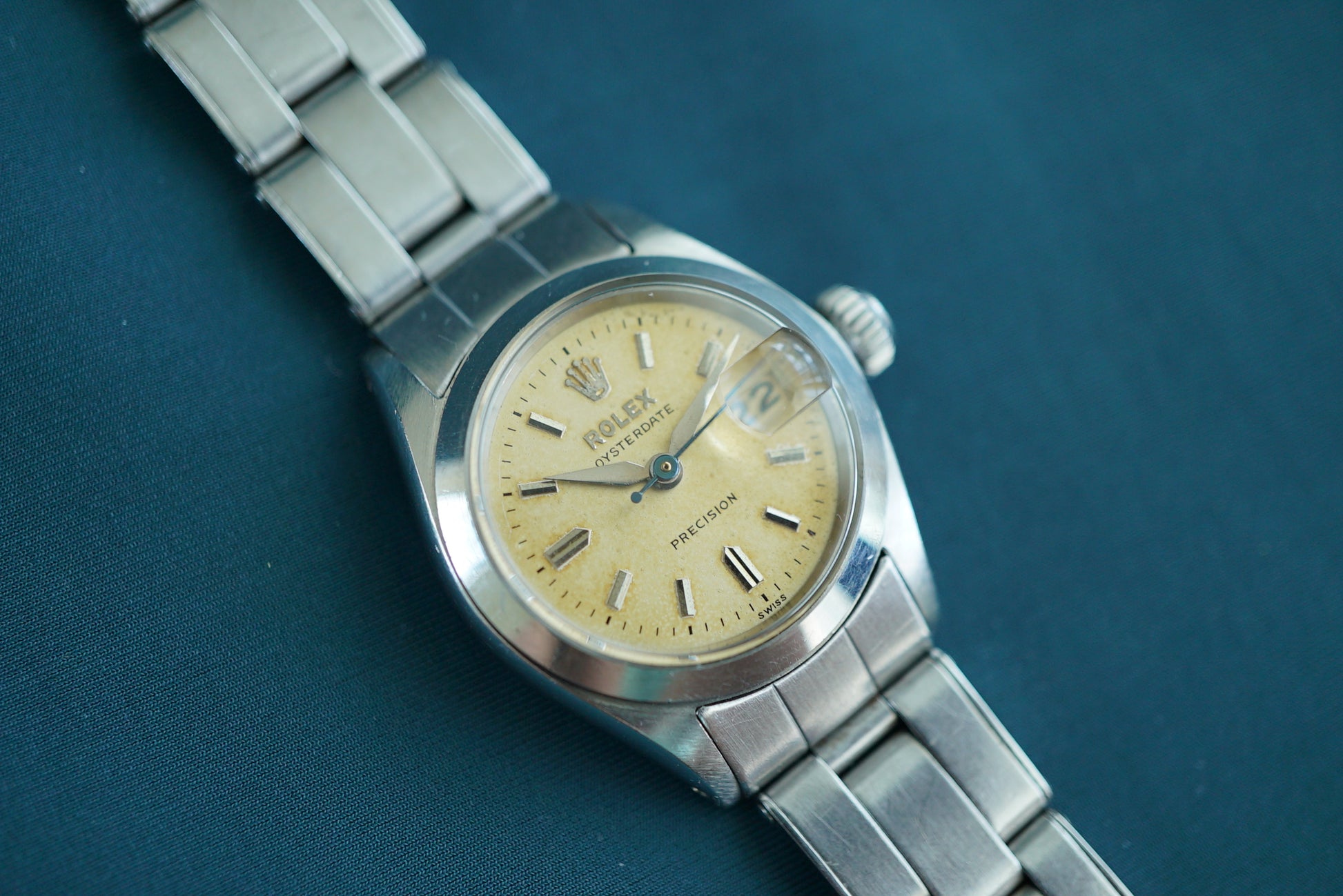Rare Rolex Ladies Oysterdate ref 6406 from 1958