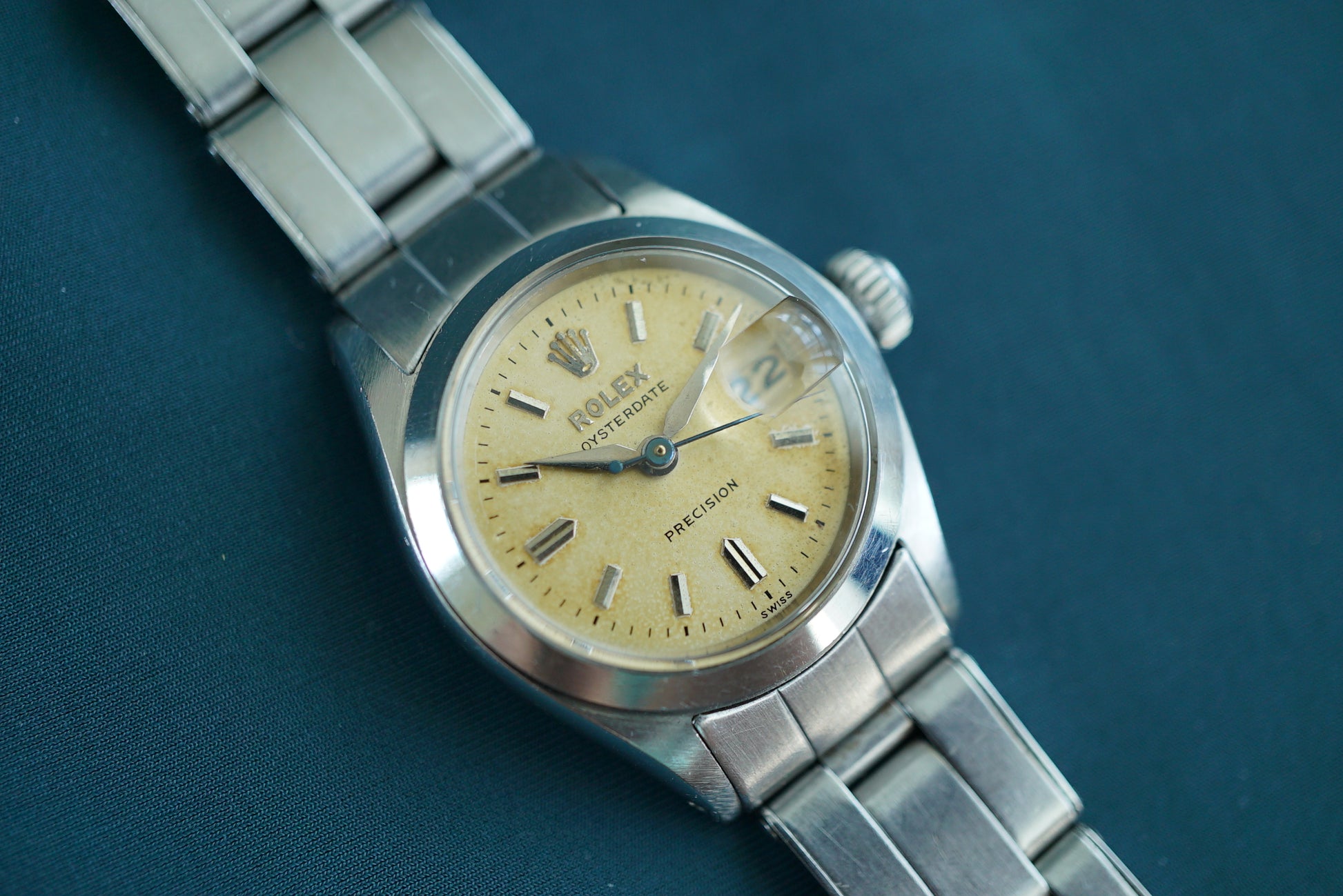 Rare Rolex Ladies Oysterdate ref 6406 from 1958