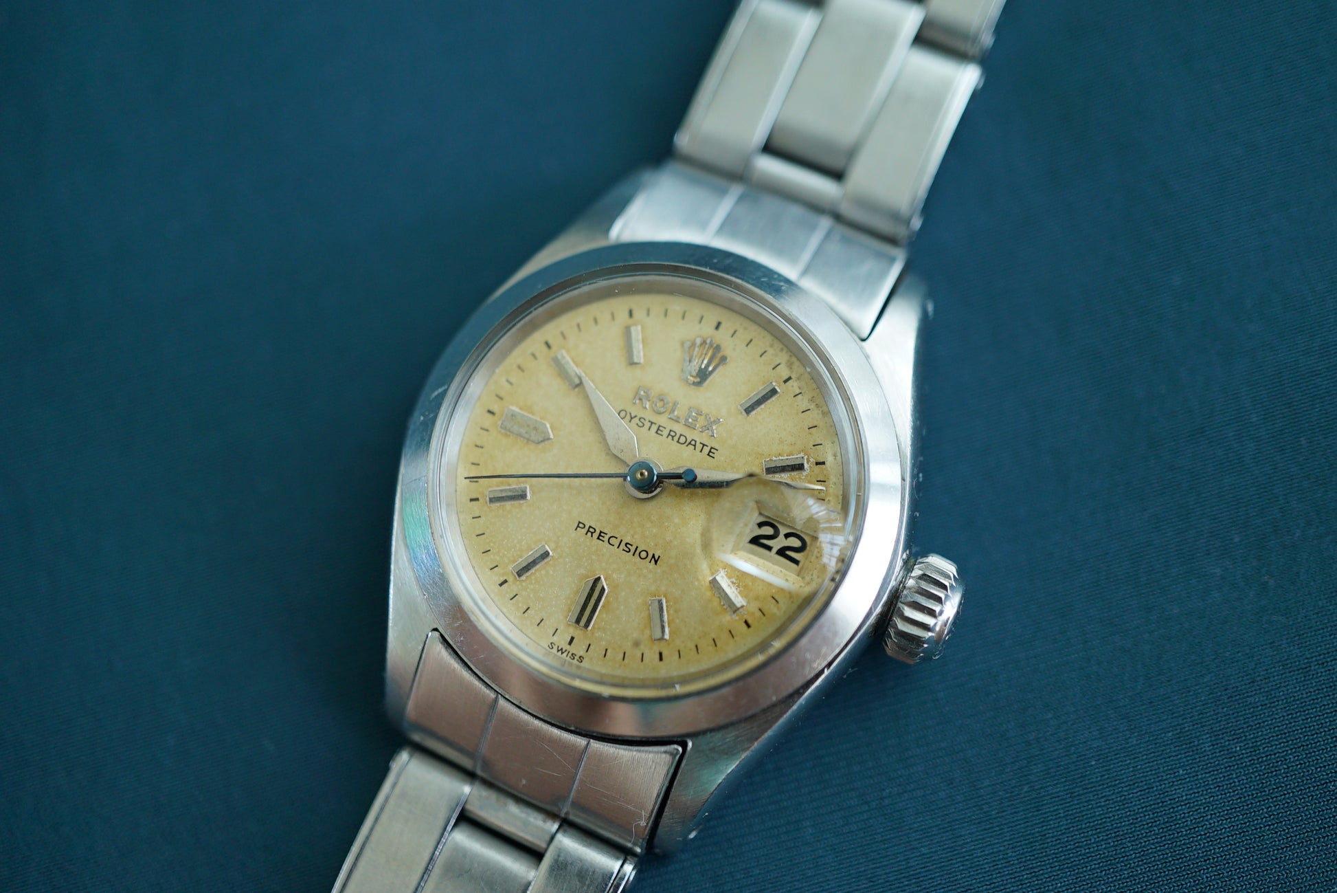 Rare Rolex Ladies Oysterdate ref 6406 from 1958