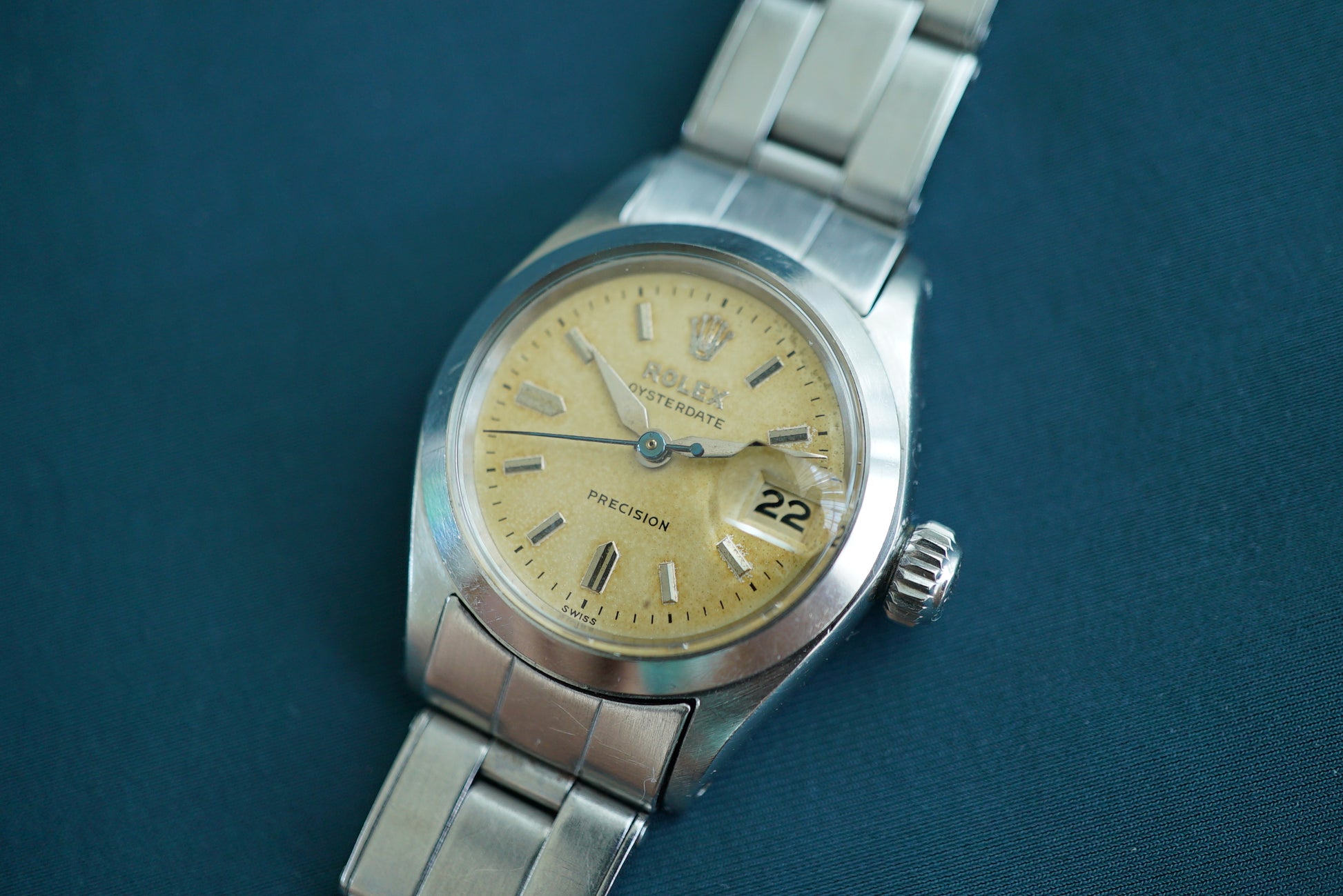 Rare Rolex Ladies Oysterdate ref 6406 from 1958