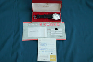 Omega Geneve Date ref 136.041 from 1969/1973 - FULL SET Box & Papers