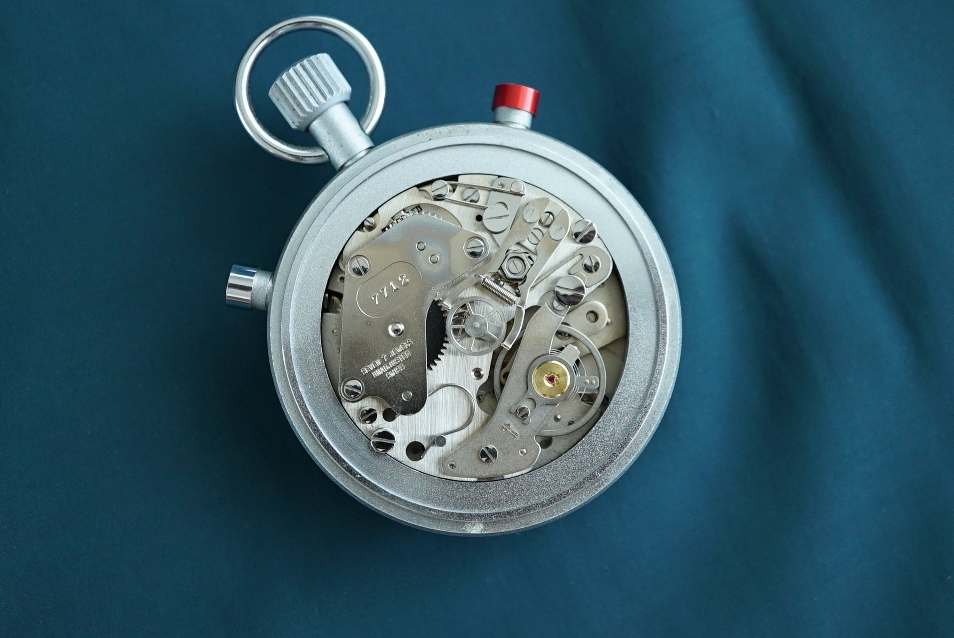 Heuer Split Second Rattrapante Stopwatch w hour counter - ref 522.413
