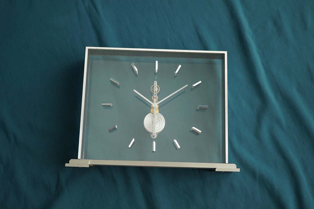 Jaeger-LeCoultre Golden Bridge LARGE Skeleton Table Clock - Box & Papers