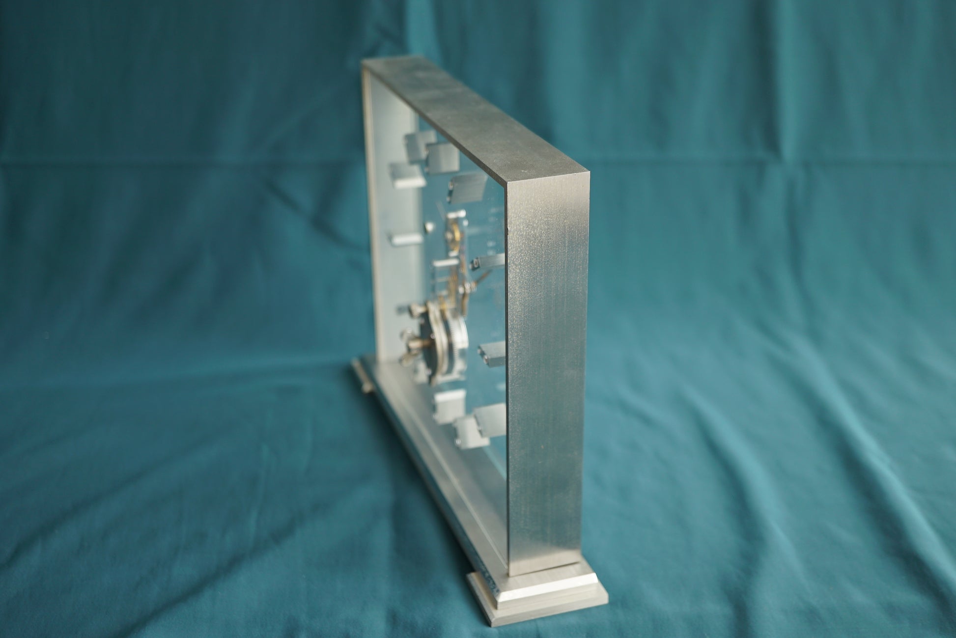 Jaeger-LeCoultre Golden Bridge LARGE Skeleton Table Clock - Box & Papers