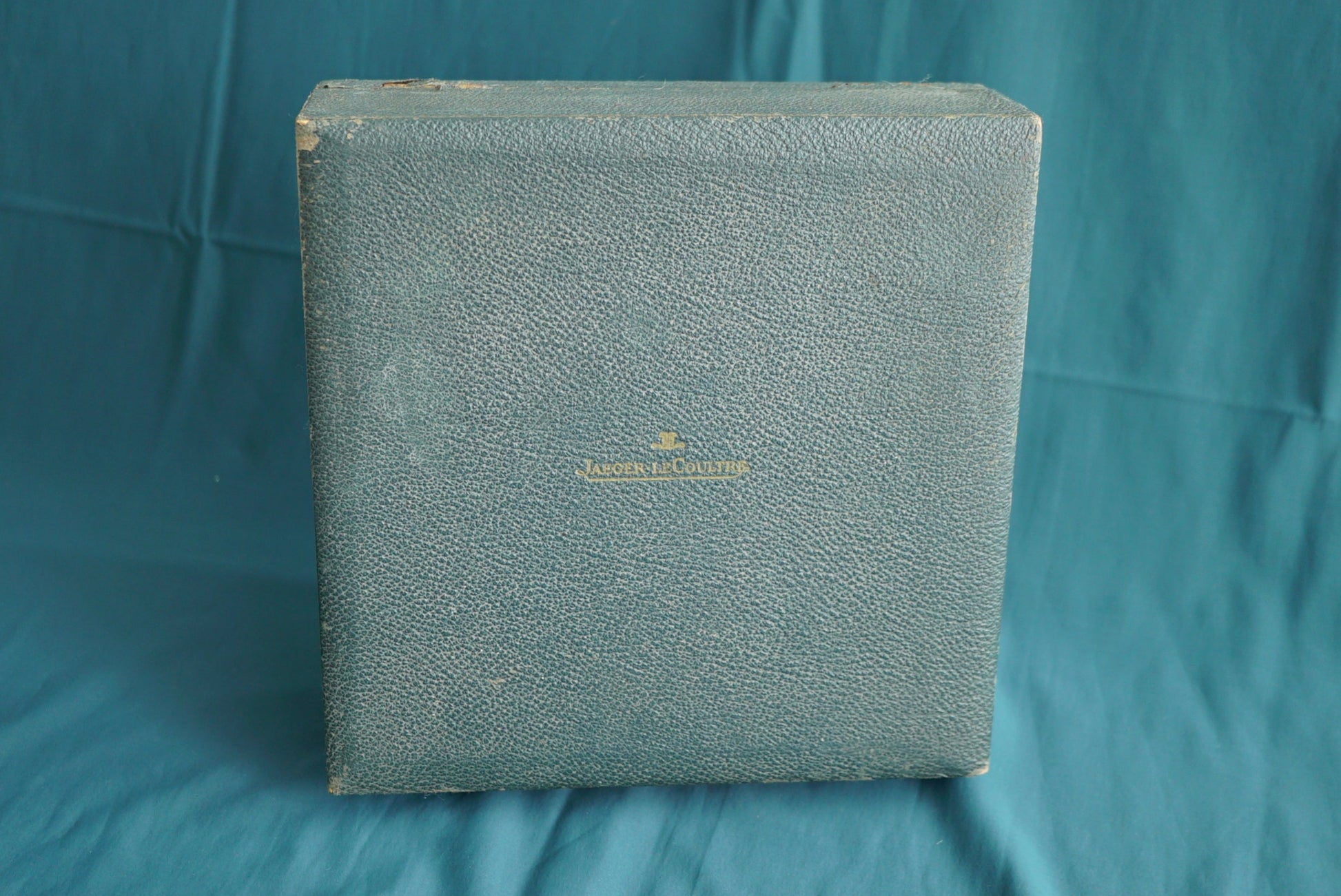 Jaeger-LeCoultre Glass Table Clock w Box