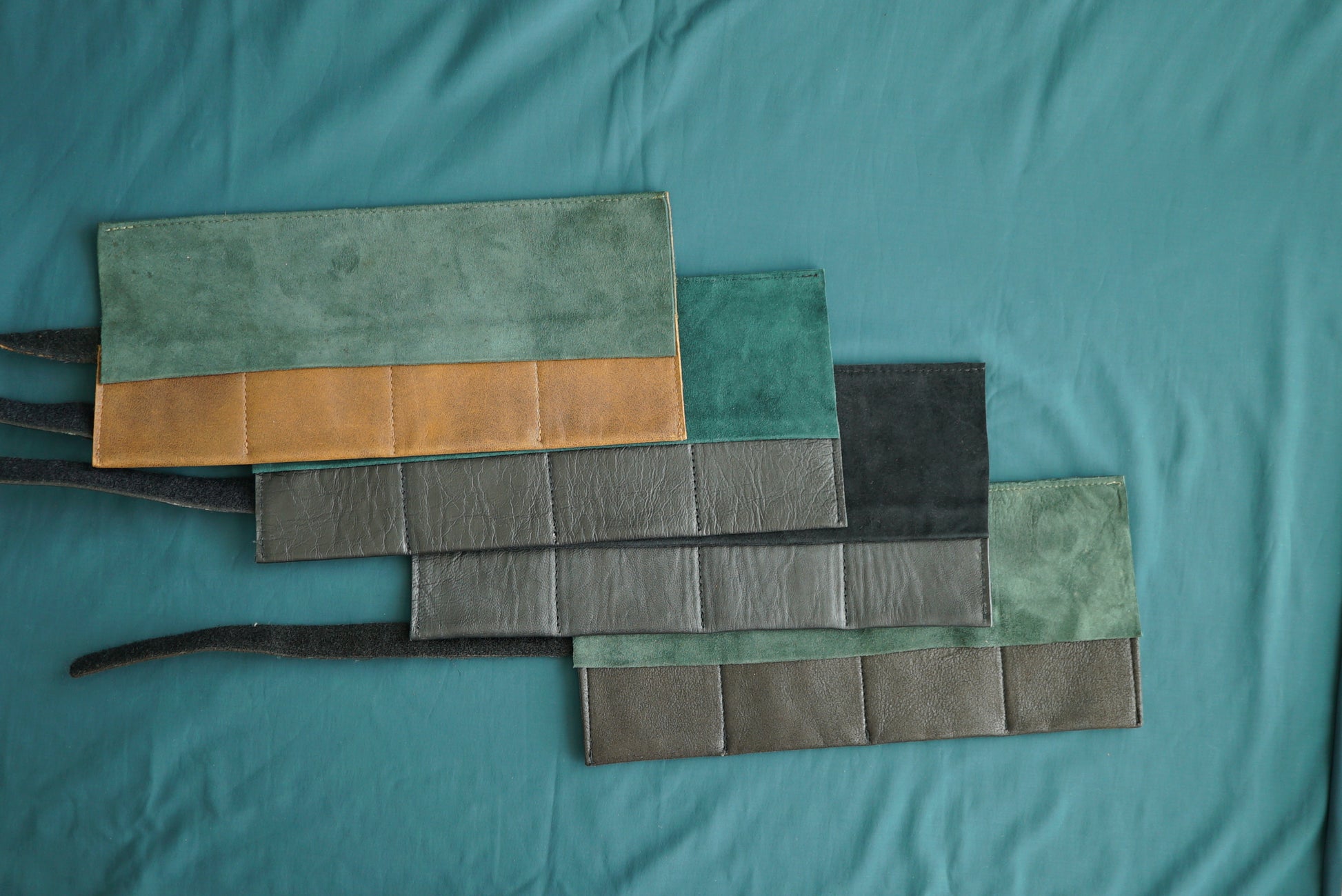 Kabawatch Leather Watch Roll 4-piece